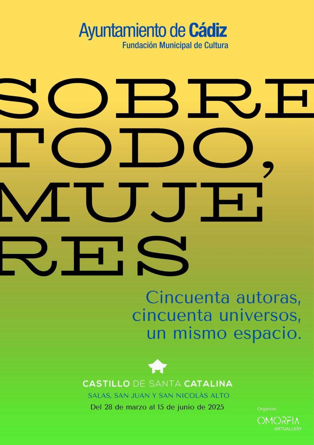 CARTEL 50 MUJERES CÁDIZ